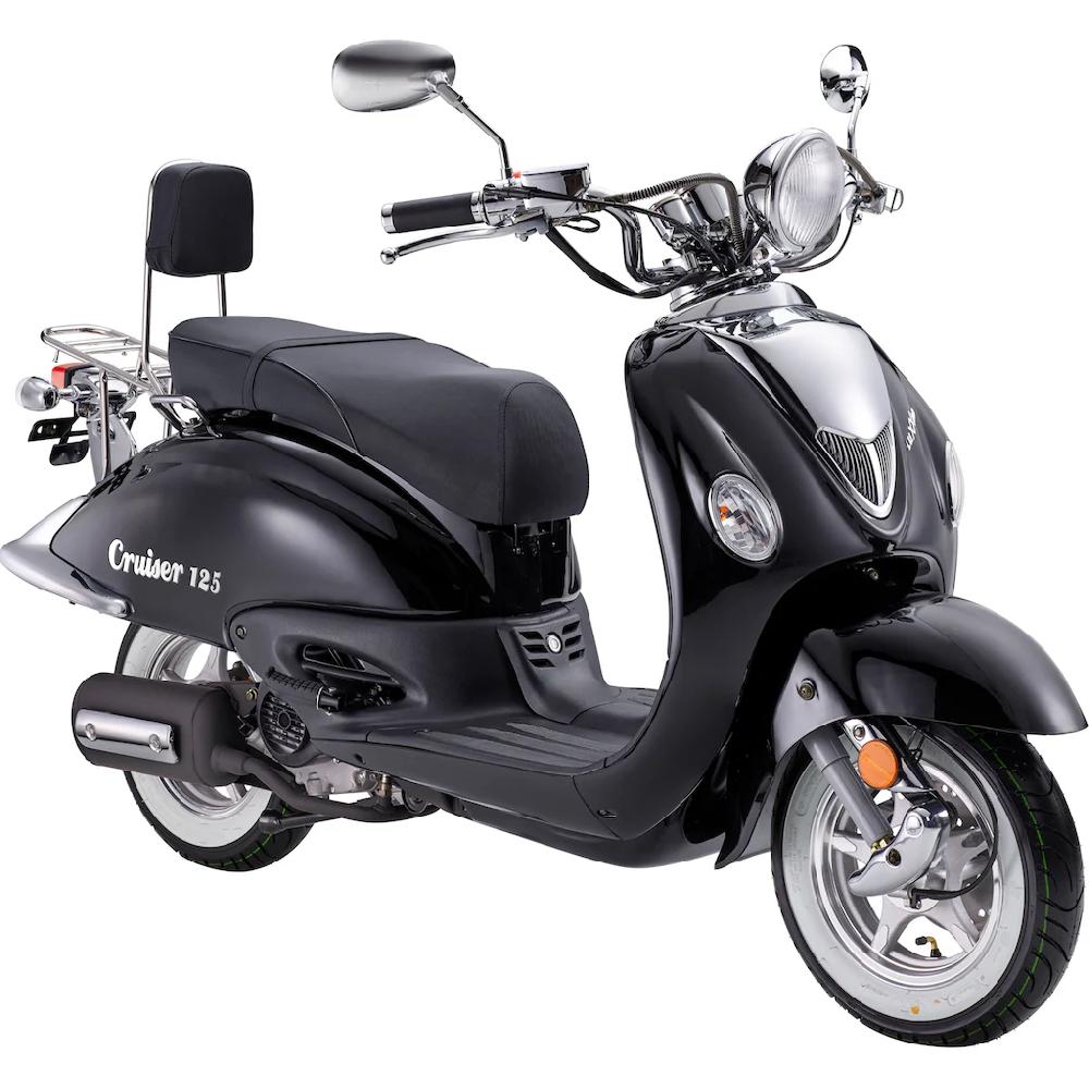 Luxxon Motorroller »Cruiser« 125 cm³ 80 km/h Euro 5 7 2 PS