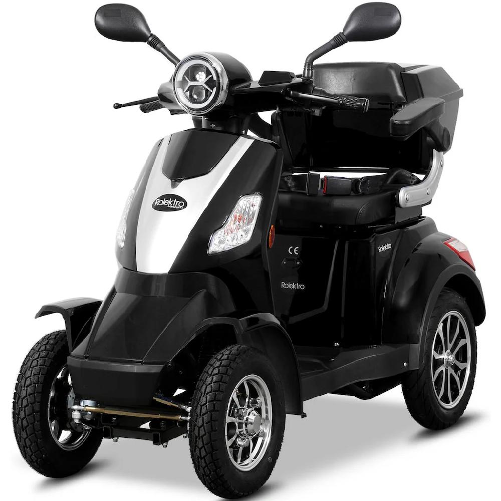 Rolektro Elektromobil »Rolektro E-Quad 25 V.2 Blei-Gel-Akku« (mit Topcase) Kauf eins, bekomm eins gratis