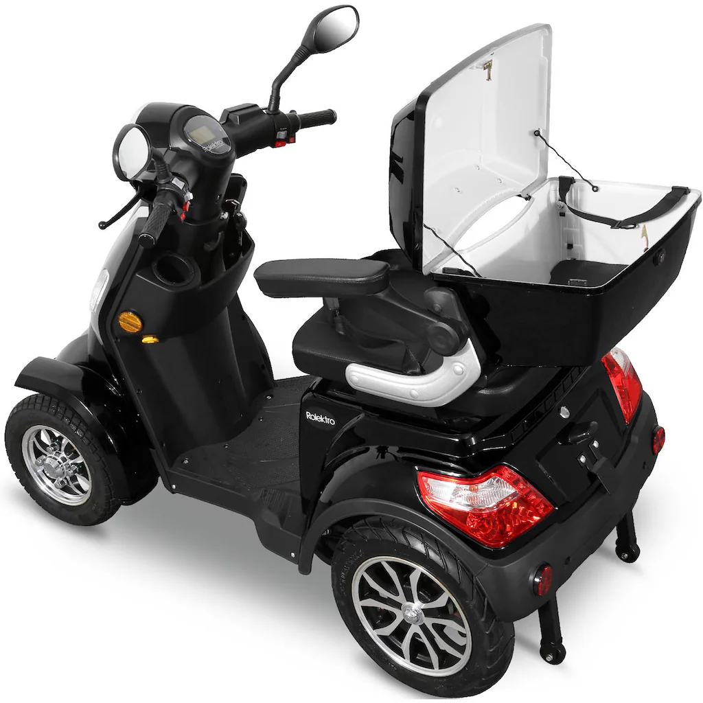 Rolektro Elektromobil »Rolektro E-Quad 25 V.2 Blei-Gel-Akku« (mit Topcase) Kauf eins, bekomm eins gratis