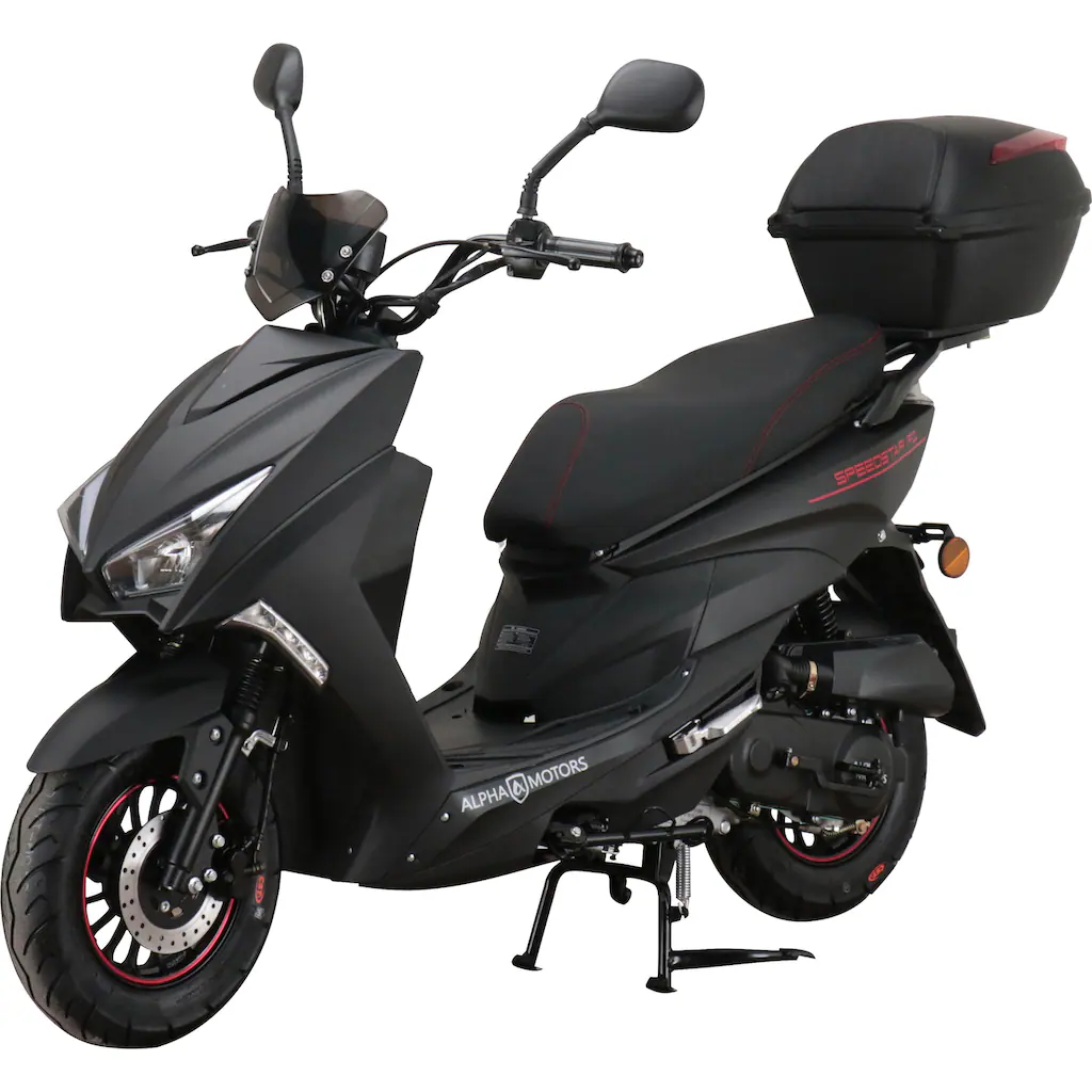 Alpha Motors Motorroller »Speedstar FI« 50 cm³ 25 km/h Euro 5 2 72 PS (mit Topcase) mit Lenkerschloss auf Rechnung online bestellen Sonderangebote
