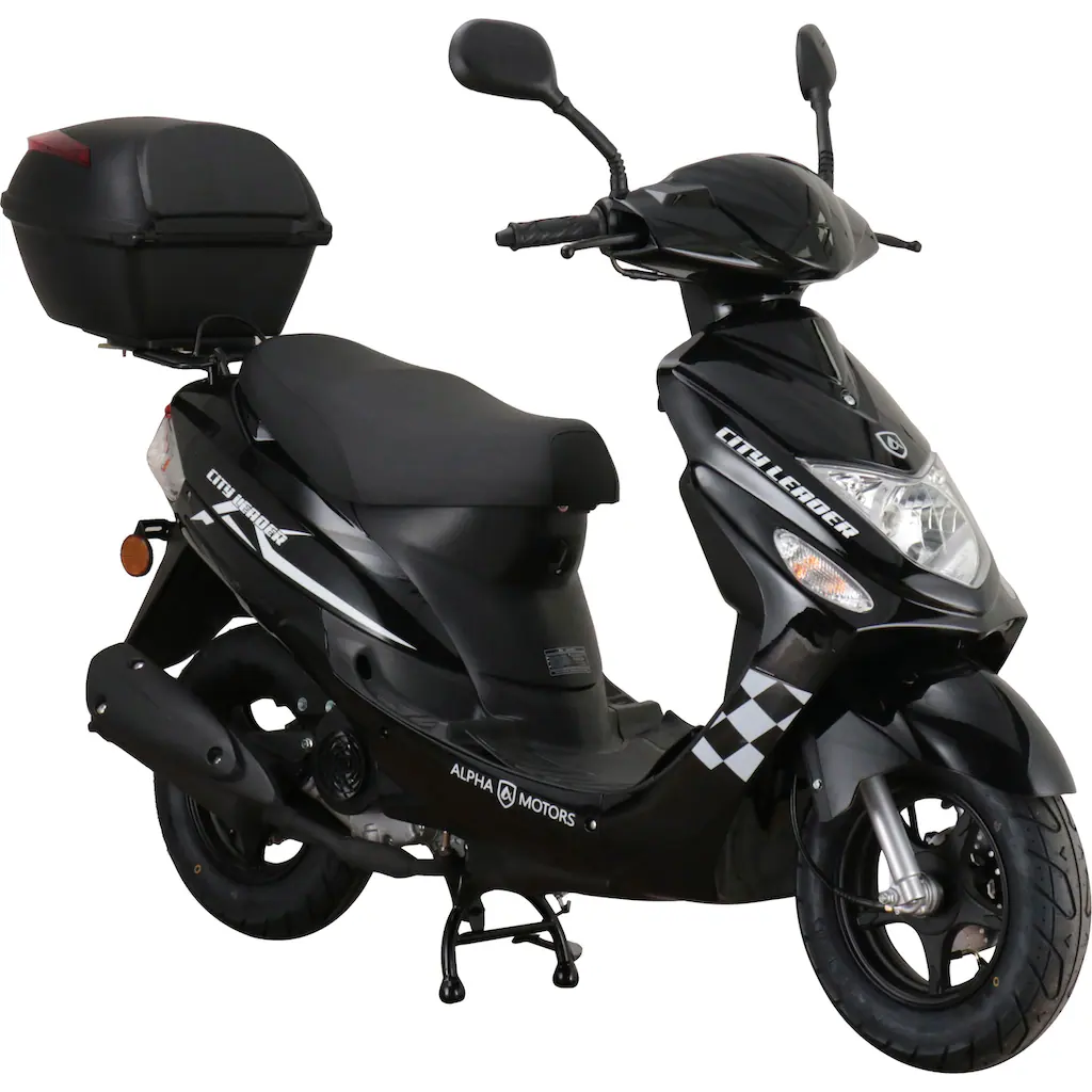 Alpha Motors Motorroller »CityLeader« 50 cm³ 45 km/h Euro 5 2 99 PS inkl. Topcase auf Raten Super Sparpreis