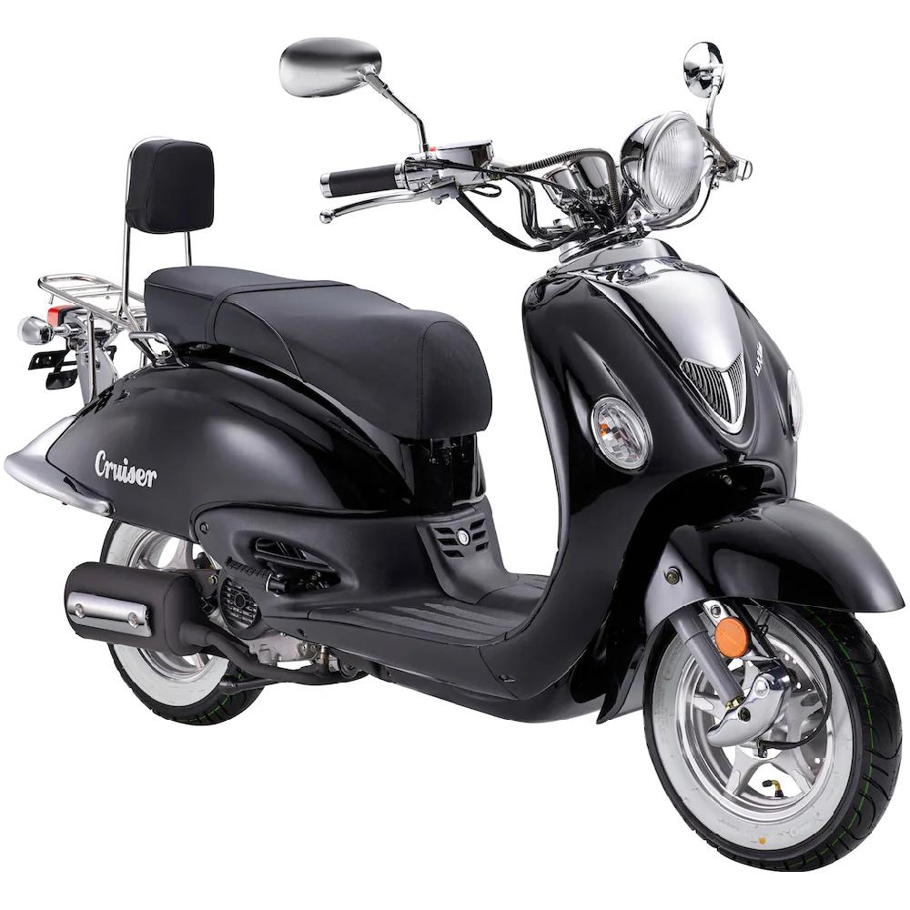 Luxxon Motorroller »Cruiser« 50 cm³ 45 km/h Euro 5 3 PS auf Rechnung Wochenangebot