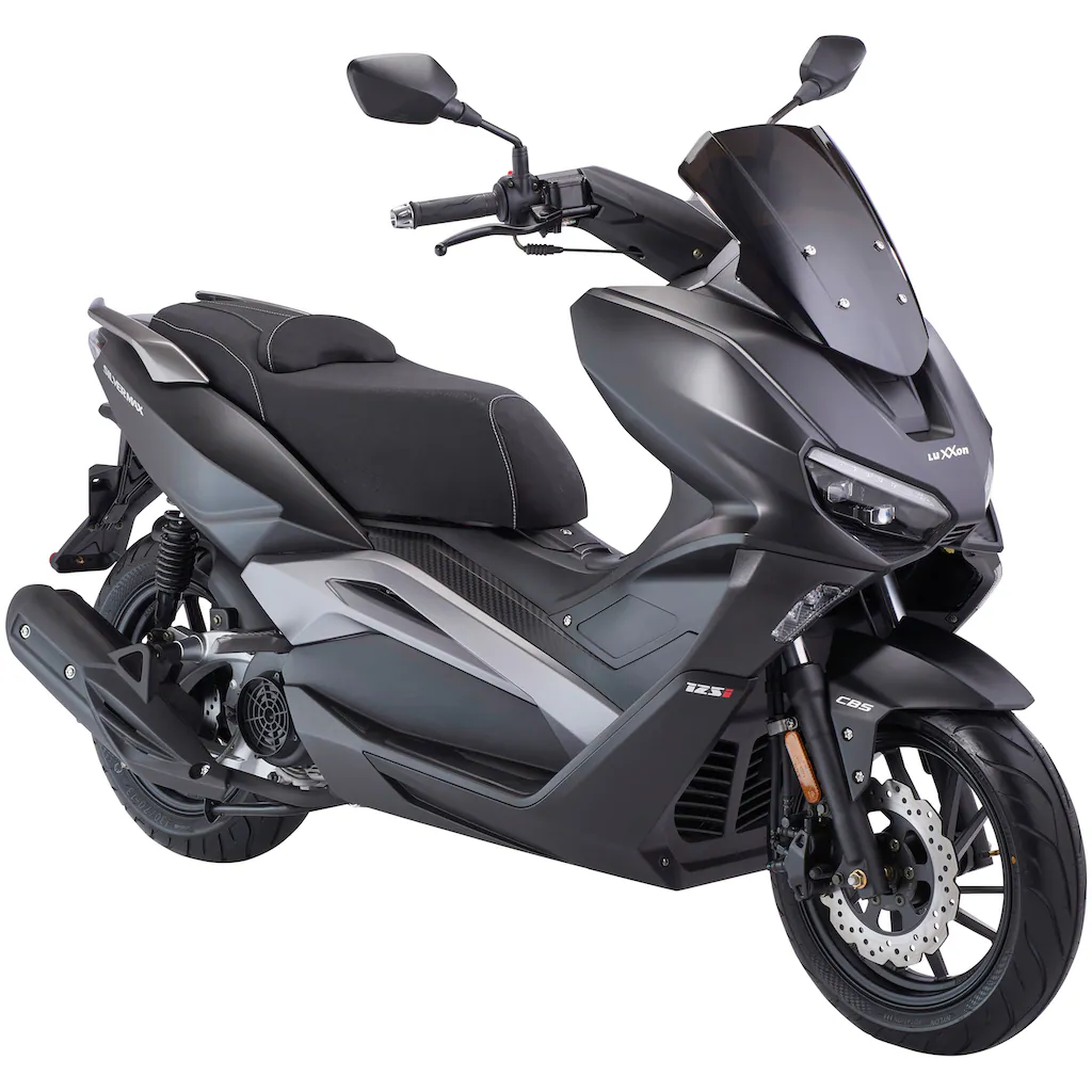 Luxxon Motorrad »Silvermax« 124 6 cm³ 85 km/h Euro 5 10 2 PS auf Rechnung