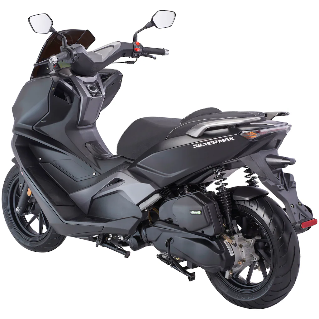 Luxxon Motorrad »Silvermax« 124 6 cm³ 85 km/h Euro 5 10 2 PS auf Rechnung Bis zu 50% Rabatt