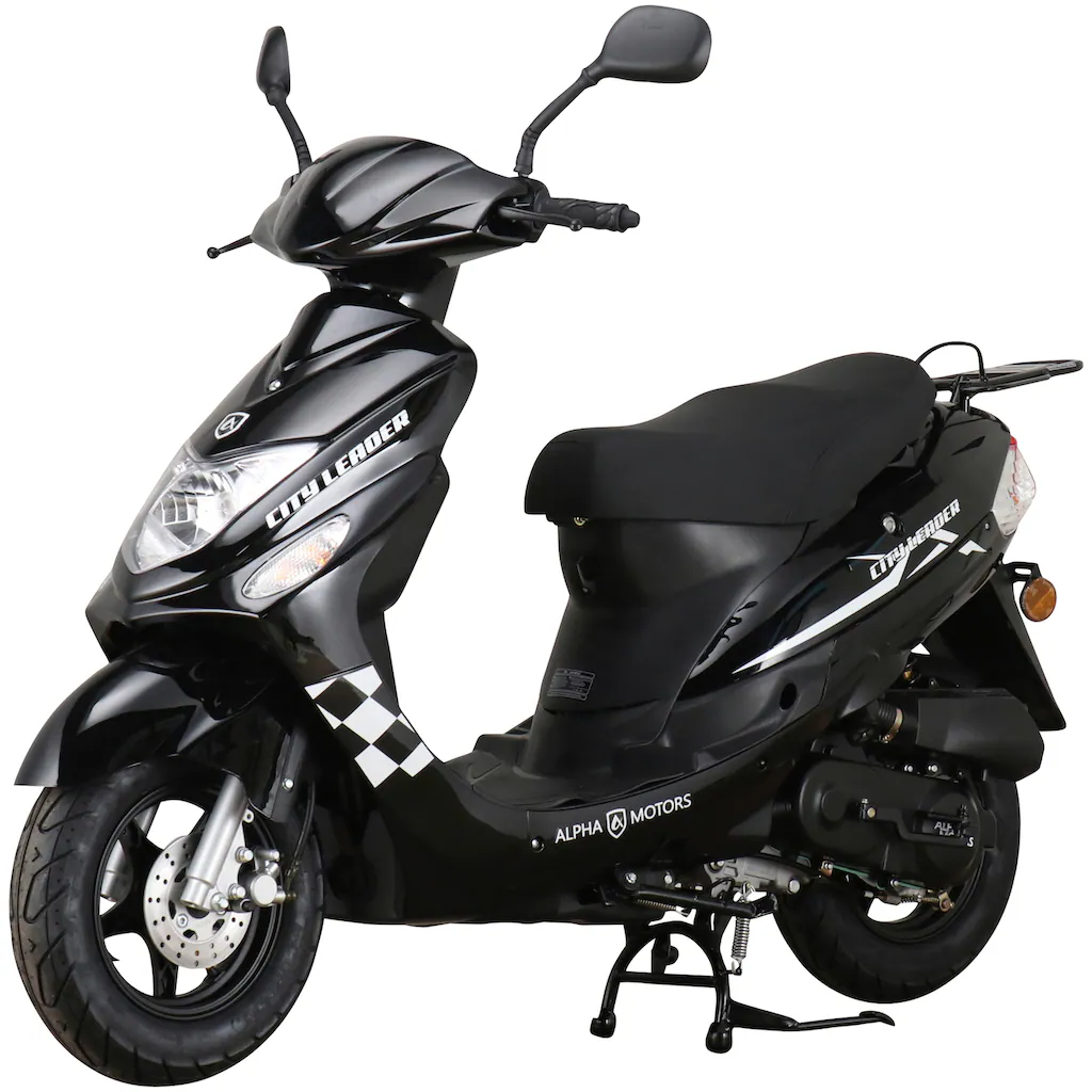 Alpha Motors Motorroller »CityLeader« 50 cm³ 45 km/h Euro 5 2 99 PS auf Rechnung Bis zu 55% Rabatt