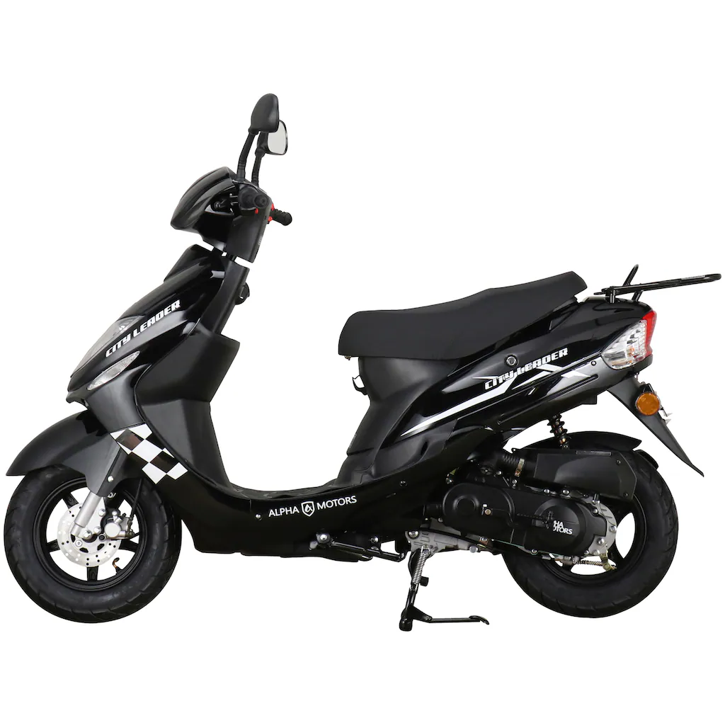 Alpha Motors Motorroller »CityLeader« 50 cm³ 45 km/h Euro 5 2 99 PS auf Rechnung Bis zu 55% Rabatt