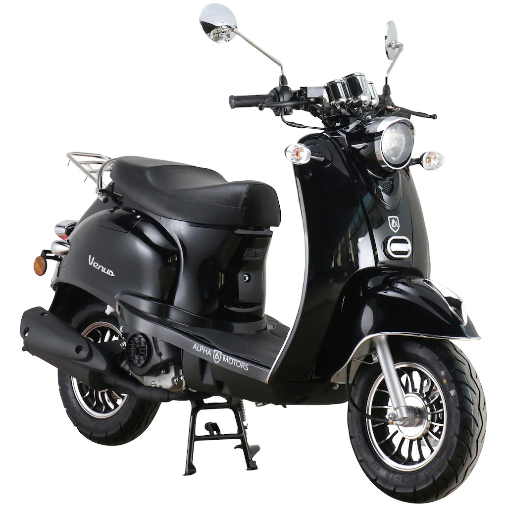 Alpha Motors Motorroller »Venus« 50 cm³ 45 km/h Euro 5 2 99 PS mit USB-Anschluss im Retro-Look auf Raten Clearance-Verkauf