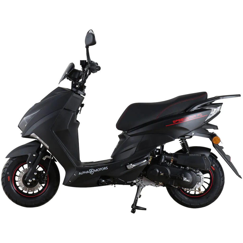 Alpha Motors Motorroller »Speedstar« 50 cm³ 45 km/h Euro 5 2 99 PS mit Lenkerschloss auf Rechnung Kostenloser Versand international