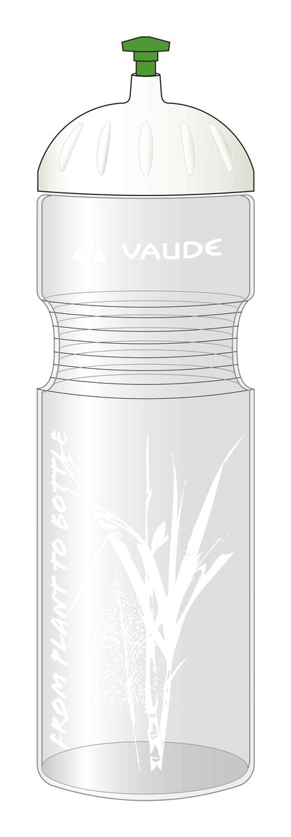 VAUDE VAUDE Organic Fahrradflasche 750ml transparent &vert; 2025 Kauf eins, bekomm eins gratis