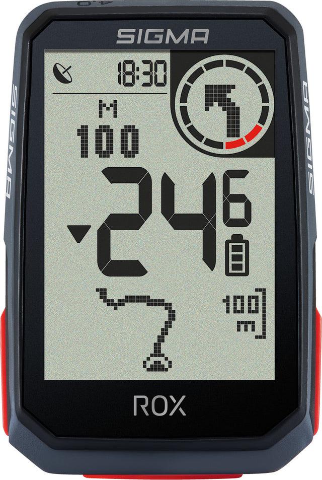 SIGMA Sigma ROX 4.0 Fahrradcomputer inkl. Vorbauhalterung schwarz &vert; 2025