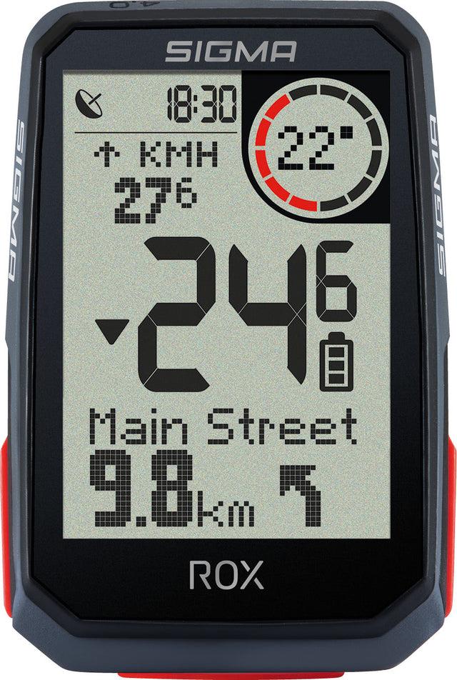 SIGMA Sigma ROX 4.0 Fahrradcomputer inkl. Vorbauhalterung schwarz &vert; 2025 Blitzverkäufe
