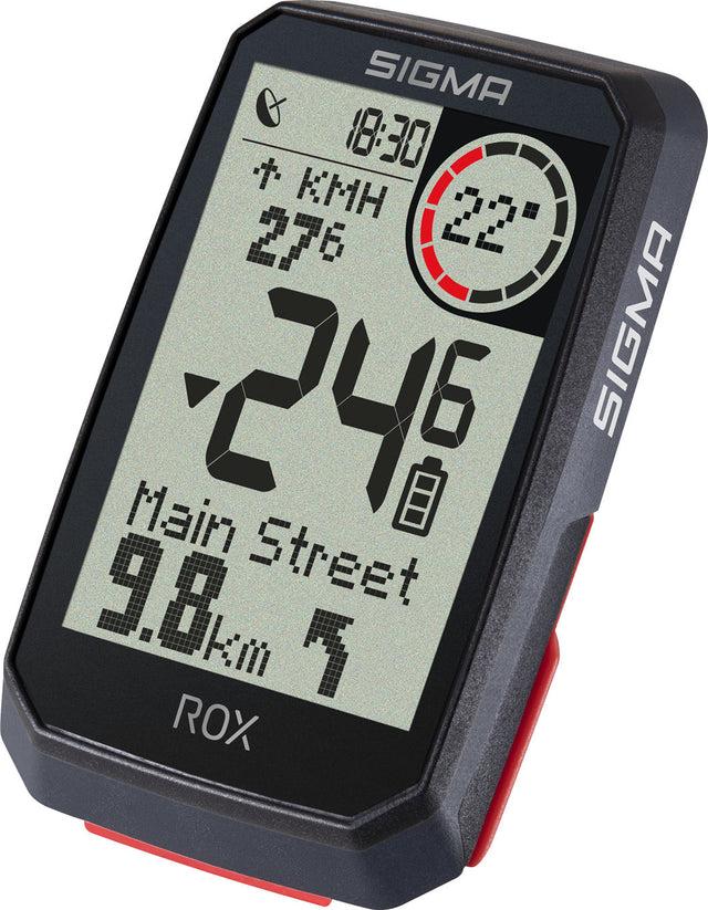 SIGMA Sigma ROX 4.0 Fahrradcomputer inkl. Vorbauhalterung schwarz &vert; 2025 Blitzverkäufe