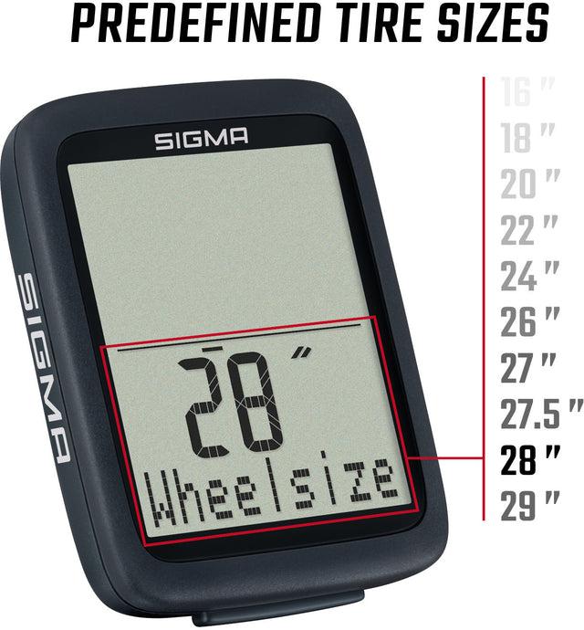 SIGMA Sigma BC 8.0 Fahrradcomputer Kabelgebunden &vert; 2025 Bis zu 65% Rabatt