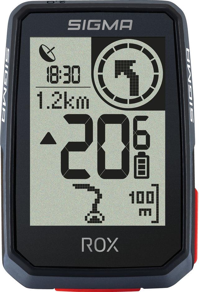 SIGMA Sigma ROX 2.0 Fahrradcomputer inkl. Butler GPS Halterung schwarz &vert; 2025