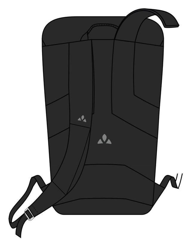 VAUDE VAUDE Cycle 28 II 2in1 Fahrradtasche und -rucksack schwarz &vert; 2025 Nur für heute