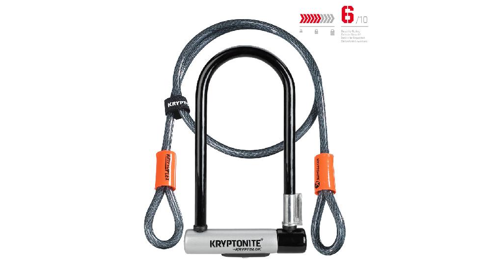 Kryptonite Kryptonite KryptoLok Standard Fahrradschloss + Kryptoflex | 2025