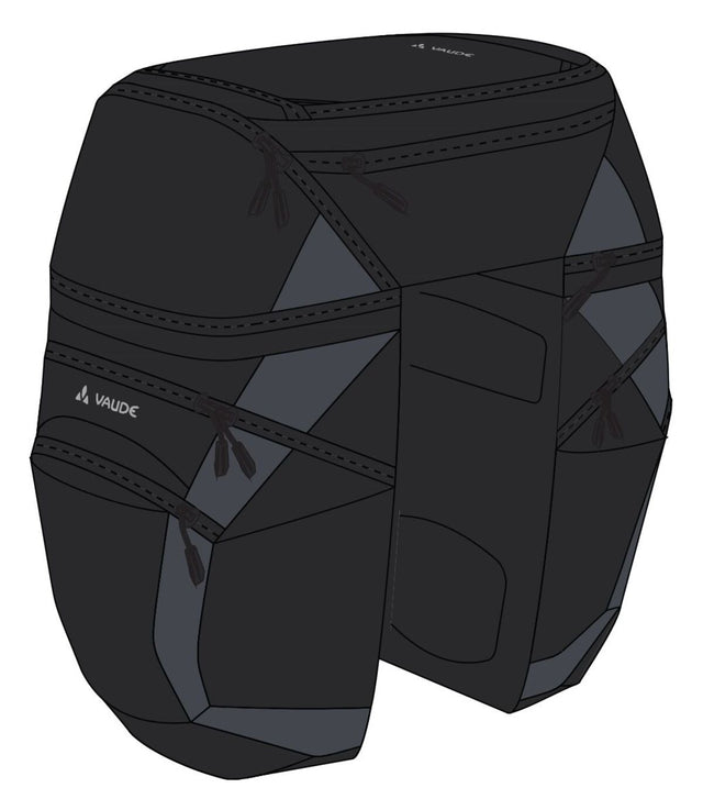 VAUDE VAUDE Karakorum Pro Gepäckträgertasche schwarz &vert; 2025 Rabatte dieses Monats