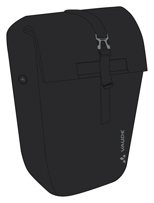 VAUDE VAUDE ReCycle Back Single Fahrradtasche schwarz &vert; 2025 Verkauf