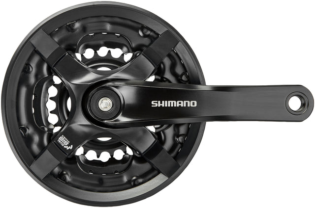 Shimano Shimano FC-TY501 Kurbelgarnitur 6/7/8-fach 42-34-24 Zähne mit Kettensc &vert; 2025 Großer Ausverkauf