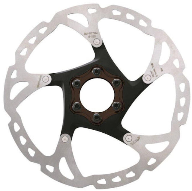 Shimano Shimano SM-RT76 Bremsscheibe 6-Loch Metall/Resin &vert; 2025 Sonderangebot der Fabrik