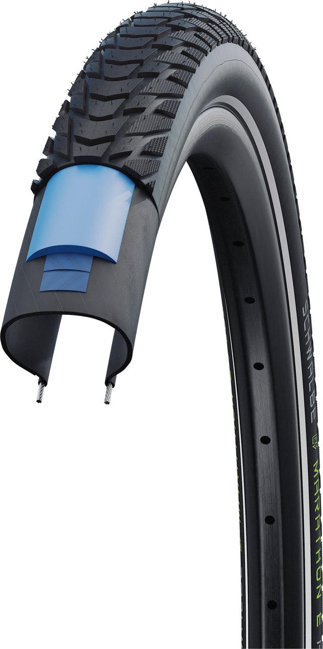 Schwalbe Schwalbe Marathon E-Plus Perform Drahtreifen 28x2.15" Smart DualGuard &vert; 2025 Im Verkauf