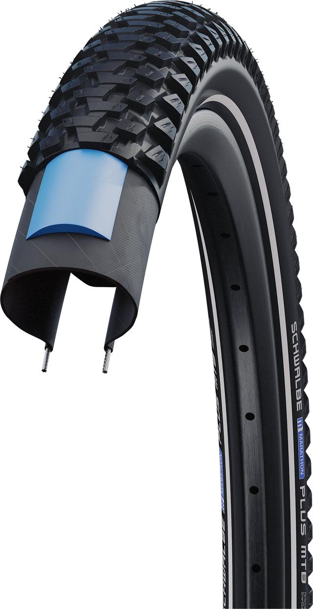Schwalbe Schwalbe Marathon Plus MTB Drahtreifen 26x2.25" Performance SmartGuard &vert; 2025 zollfrei