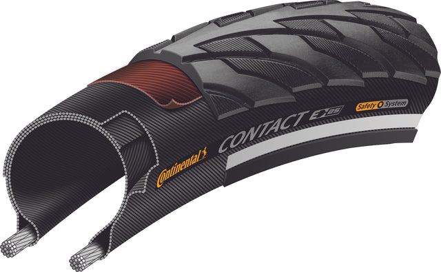 Continental Continental Contact Drahtreifen 26x1.75" SafetySystem Breaker Reflex &vert; 2025 Günstiger Verkauf