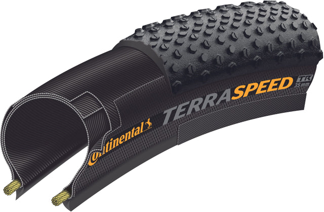 Continental Continental Terra Speed ProTection Faltreifen TLR 28x1.35" schwarz/bei &vert; 2025 Günstig kaufen