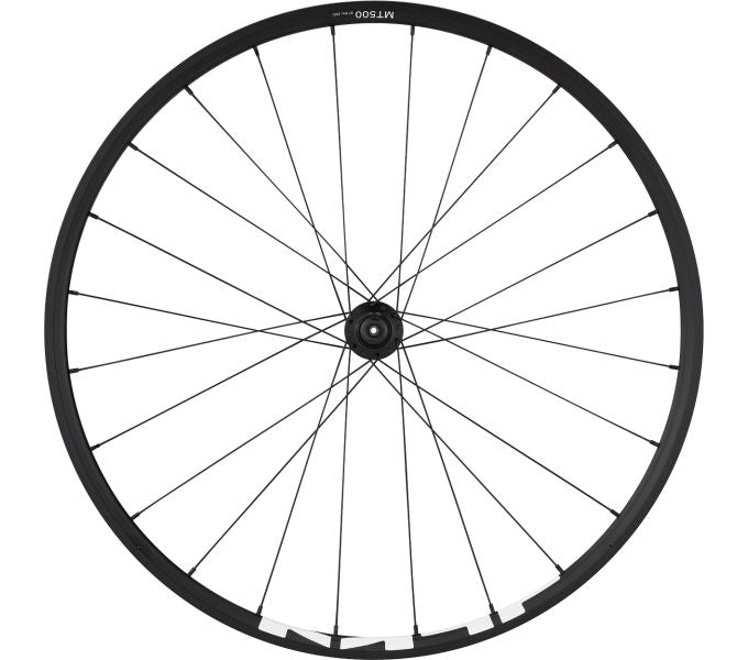 Shimano Shimano WH-MT500 MTB Vorderrad 27.5" Disc CL Clincher QR schwarz &vert; 2025 Begrenzt auf 3 Tage