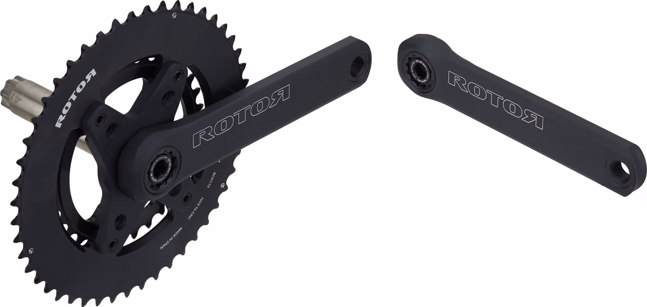 Sale Rotor NS 24 Kurbelgarnitur - Werkstattverpackung - bike-components Vierteljährliche Förderung