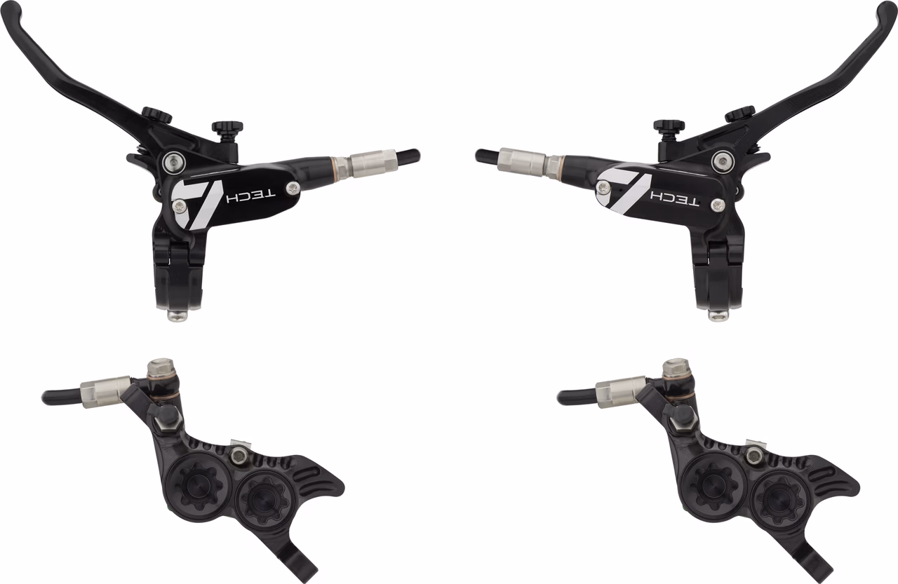Hope Tech 4 V4 v+h Set Scheibenbremse mit Kunststoffleitung Sonderangebot
