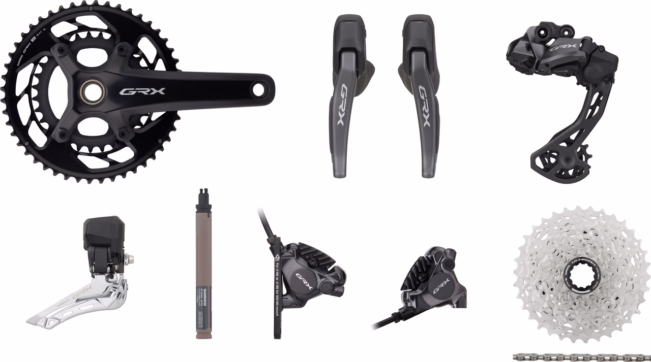 Shimano GRX Di2 RX825 Gruppe 2x12 31-48