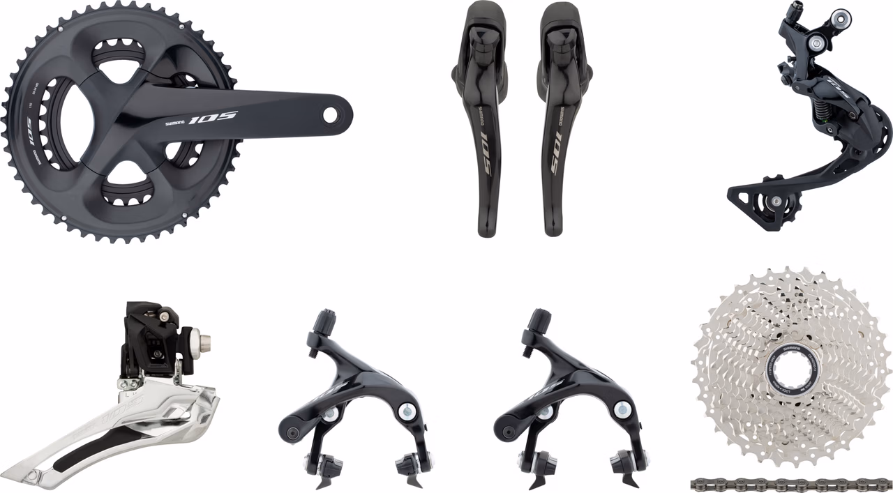 Shimano 105 R7000 Gruppe 2x11 34-50 Lagerräumung