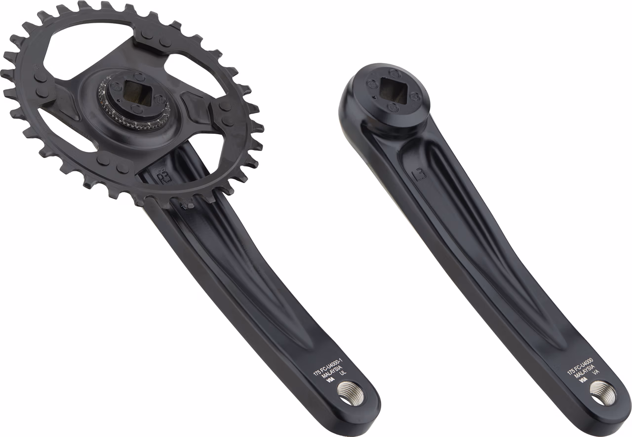 Shimano CUES Kurbelgarnitur FC-U4000-1 Vierkant Begrenzt auf 3 Tage