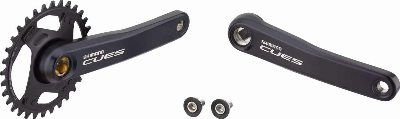 Shimano CUES Kurbelgarnitur FC-U4000-1 Vierkant Begrenzt auf 3 Tage