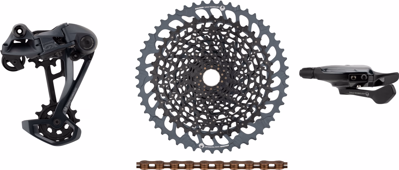 SRAM GX Eagle 1x12-fach Upgrade-Kit mit Kassette Kauf eins, bekomm eins gratis