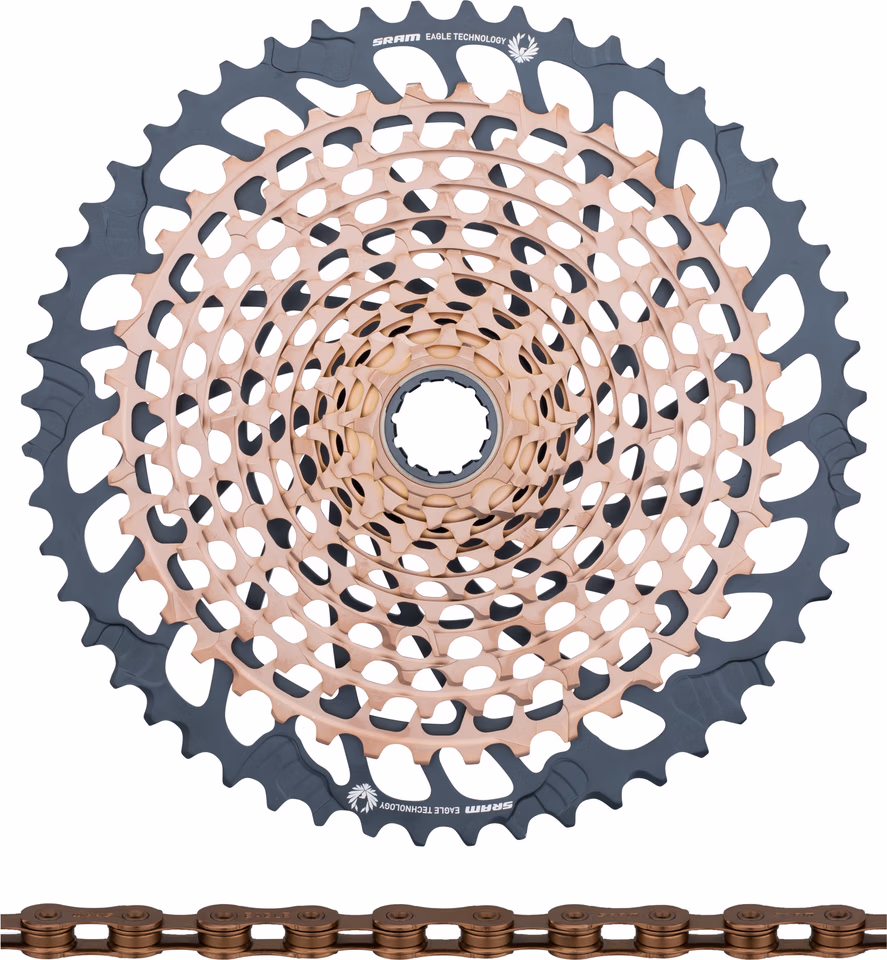 SRAM XX1 Eagle XG-1299 Kassette + PC XX1 Eagle Kette 12-fach Verschleißset Jubiläumsangebot