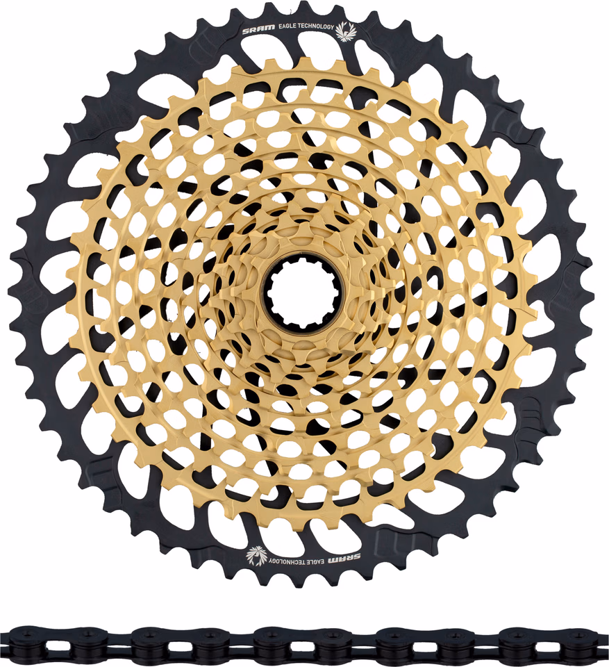 SRAM XX1 Eagle XG-1299 Kassette + PC XX1 Eagle Kette 12-fach Verschleißset Jubiläumsangebot