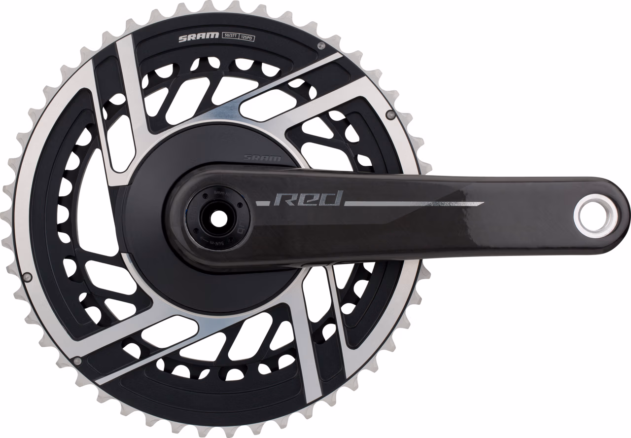 SRAM Red E1 DUB 2x12-fach Carbon Kurbelgarnitur Kostenloser Versand
