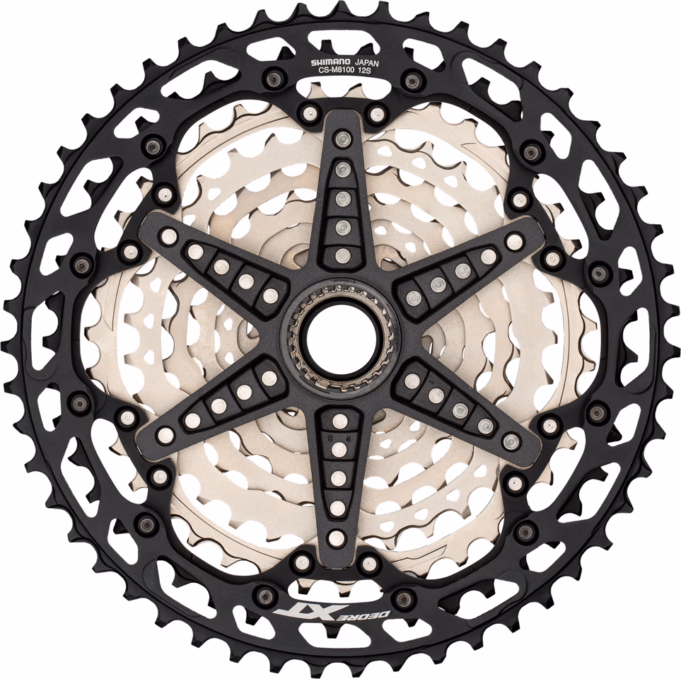 Shimano XT Kassette CS-M8100-12 + Kette CN-M8100 12-fach Verschleißset Super Sparpreis