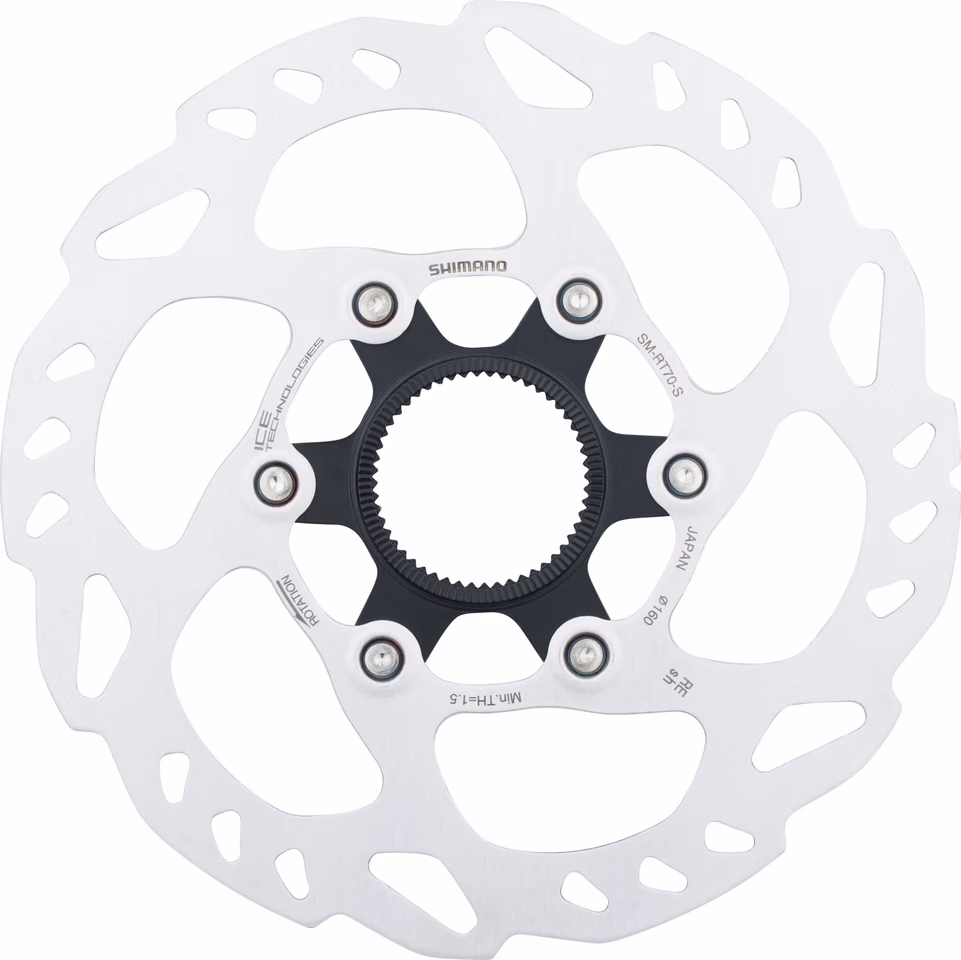 Shimano Bremsscheibe SM-RT70 Center Lock Innenverzahnung für SLX Lagerräumung