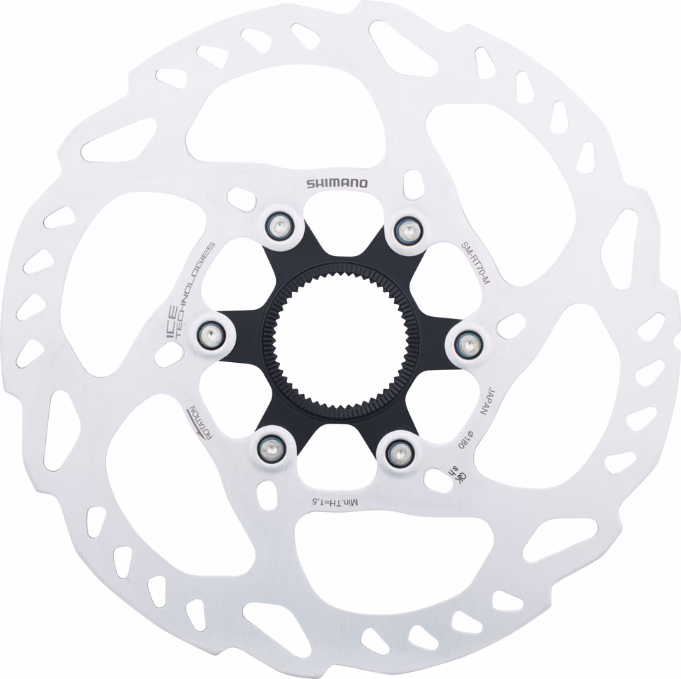 Shimano Bremsscheibe SM-RT70 Center Lock Innenverzahnung für SLX Lagerräumung