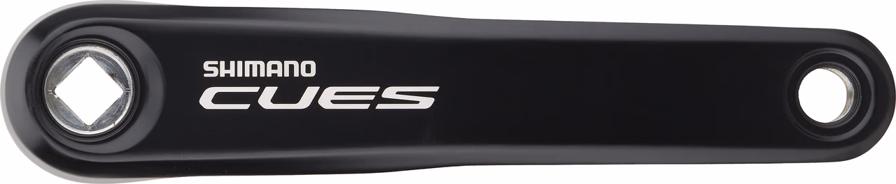 Shimano CUES Kurbelgarnitur FC-U4000-1 Vierkant mit Kettenschutzring Letzte 3 Tage