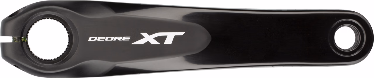 Shimano XT Kurbelgarnitur FC-T8000 Hollowtech II mit Kettenschutzring 2025