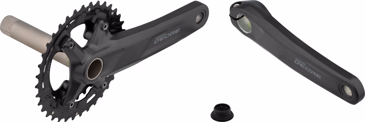Sale Shimano Deore Kurbelgarnitur FC-M4100-2 Auslauf