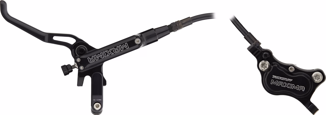 Trickstuff Maxima Black v+h Set Scheibenbremse mit Stahlflexleitung Neueste Stile