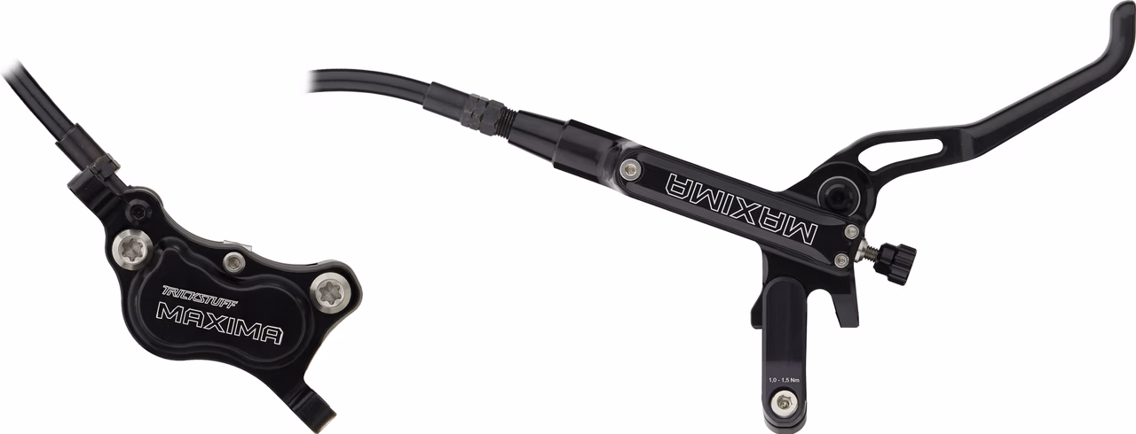 Trickstuff Maxima Black v+h Set Scheibenbremse mit Stahlflexleitung Neueste Stile