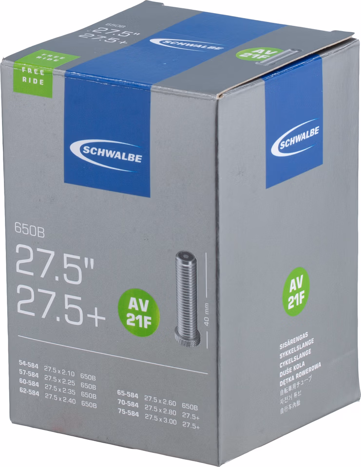 Schwalbe Schlauch 21F für 27 5+ Freeride Zeitbegrenzte Promotion