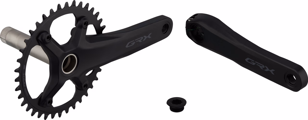 Sale Shimano GRX Kurbelgarnitur FC-RX610-1 Hollowtech II Großer Ausverkauf
