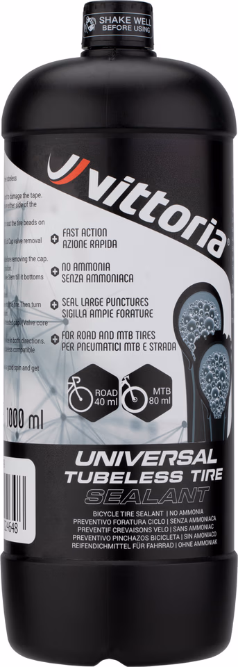 Sale Vittoria Universal Tubeless Tire Sealant Reifendichtmittel Neueste Mode